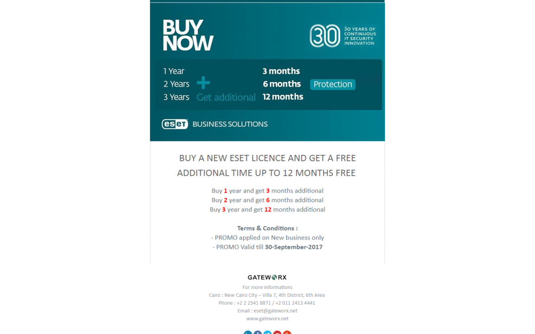 ESET promo Mailer