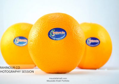 Mahinour Orange Photo Session