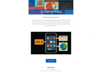 Sophos Mobile Mailer