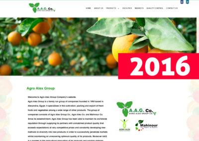 Agro Alex Group Website