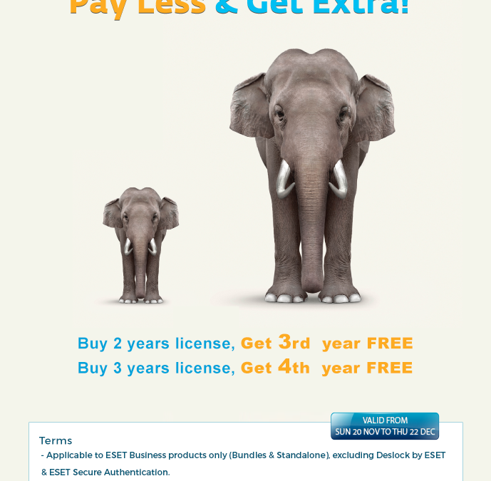 ESET promo Ad