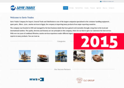 Savio Tradex Website