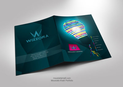 Wizzora Advertising Folder Design