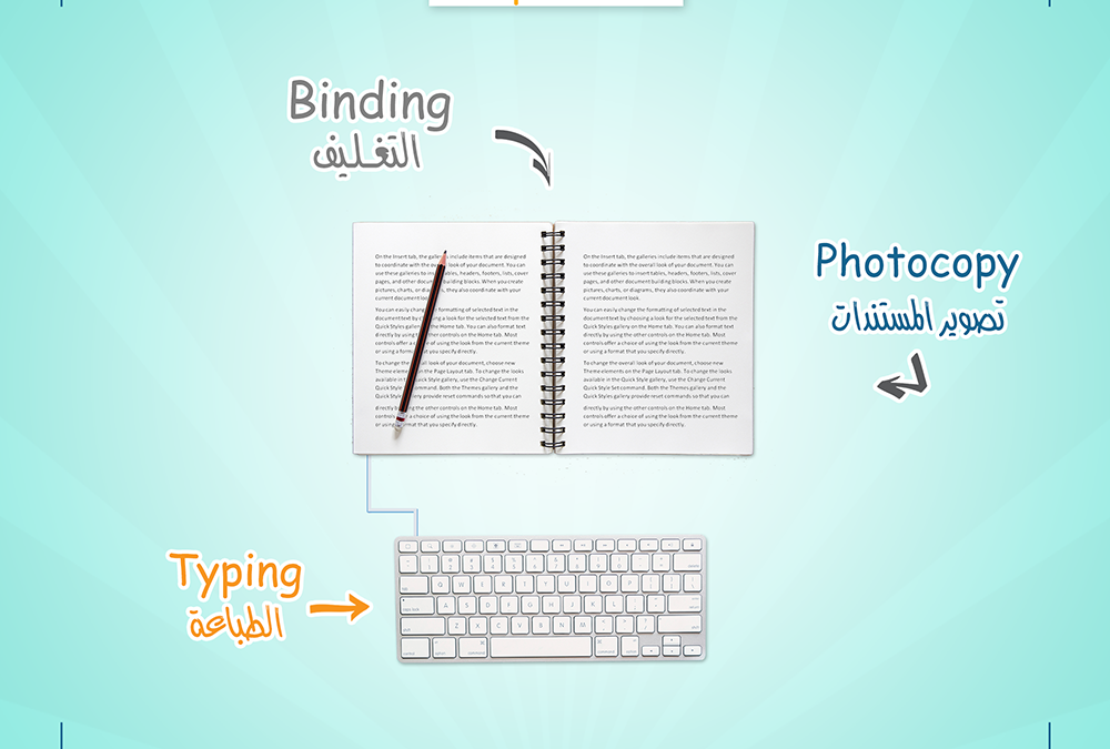 Binding – Photocopy – Typing ADS