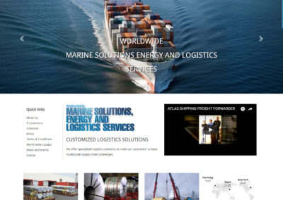 atlas-shipping-website-design - Moustafa khalil Portfolio
