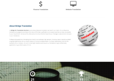 bridge translation website - Moustafa Khalil Portfolio