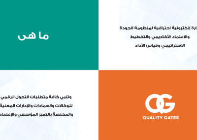 Quality Gates Brochure - Moustafa Khalil Portfolio