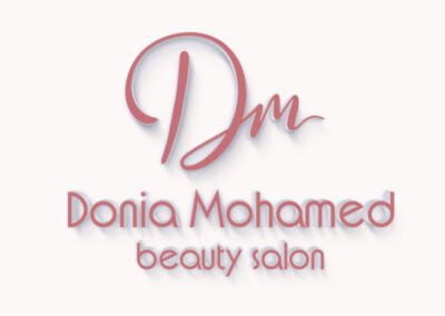 Donia Mohamed Beauty Salone Logo